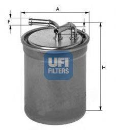 Топливный фильтр UFI 24.437.00
