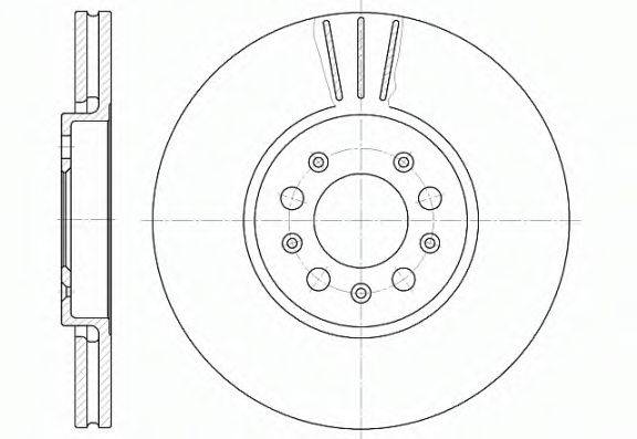 Тормозной диск REMSA 6544.10