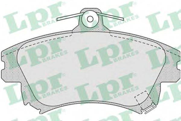 Тормозные колодки LPR 05P711