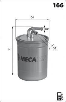 Паливний фільтр MECAFILTER ELG5407