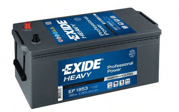 Стартерна акумуляторна батарея; Стартерна акумуляторна батарея EXIDE EF1853