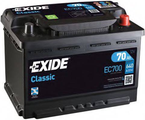 Аккумулятор автомобильный (АКБ) EXIDE _EC700