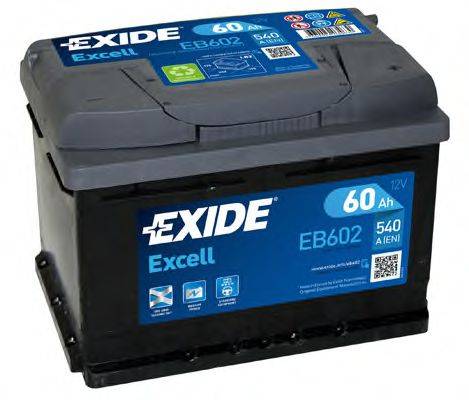 Стартерна акумуляторна батарея; Стартерна акумуляторна батарея EXIDE EB602