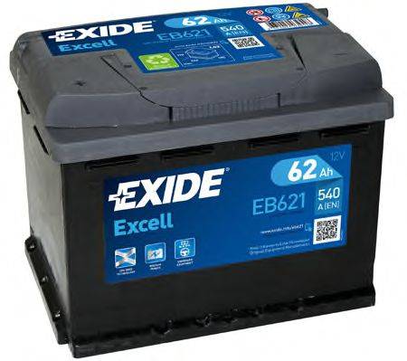 Аккумулятор автомобильный (АКБ) EXIDE EB621