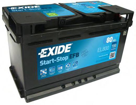 Аккумулятор автомобильный (АКБ) EXIDE EL800