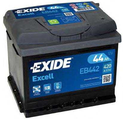 Стартерна акумуляторна батарея; Стартерна акумуляторна батарея EXIDE EB442