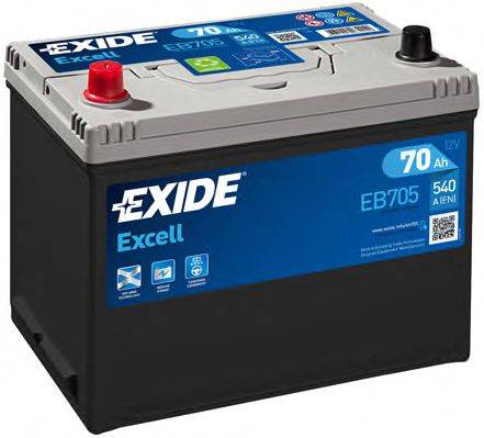 Аккумулятор автомобильный (АКБ) EXIDE EB705