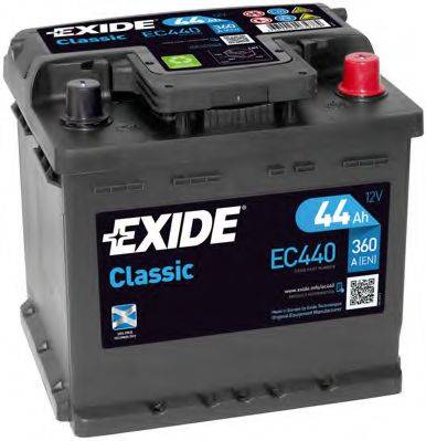 Аккумулятор автомобильный (АКБ) EXIDE EC440