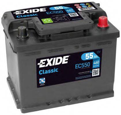 Аккумулятор автомобильный (АКБ) EXIDE EC550