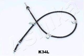 Трос, стоянкова гальмівна система ASHIKA 131-0K-K34L