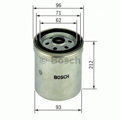 Топливный фильтр BOSCH F 026 402 035