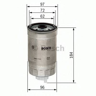 Топливный фильтр BOSCH F 026 402 036