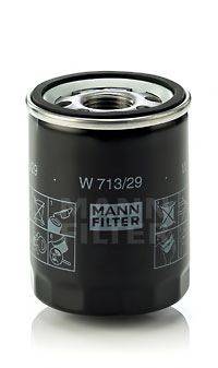 Масляний фільтр MANN-FILTER W 713/29