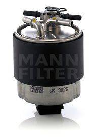 Топливный фильтр MANN-FILTER WK 9026
