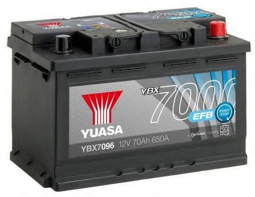 Стартерна акумуляторна батарея YUASA YBX7096