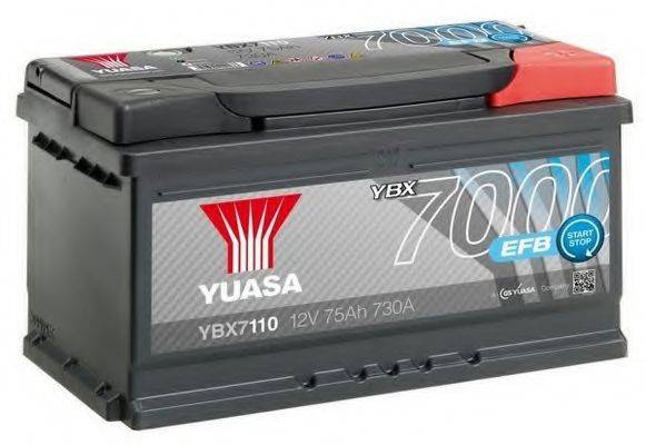 Стартерна акумуляторна батарея YUASA YBX7110