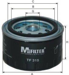 Масляний фільтр MFILTER TF 315