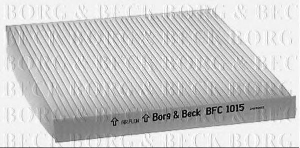 Фільтр, повітря у внутрішньому просторі BORG & BECK BFC1015