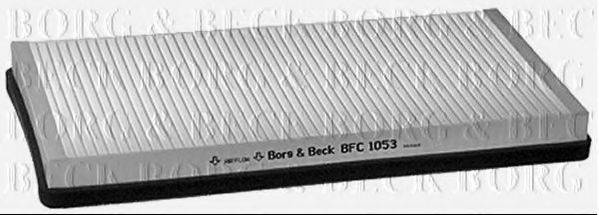 Фільтр, повітря у внутрішньому просторі BORG & BECK BFC1053