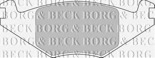 Тормозные колодки BORG & BECK BBP1415