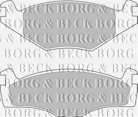 Тормозные колодки BORG & BECK BBP1420