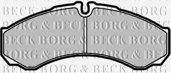 Тормозные колодки BORG & BECK BBP1554