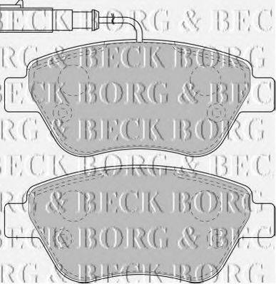 Тормозные колодки BORG & BECK BBP1716