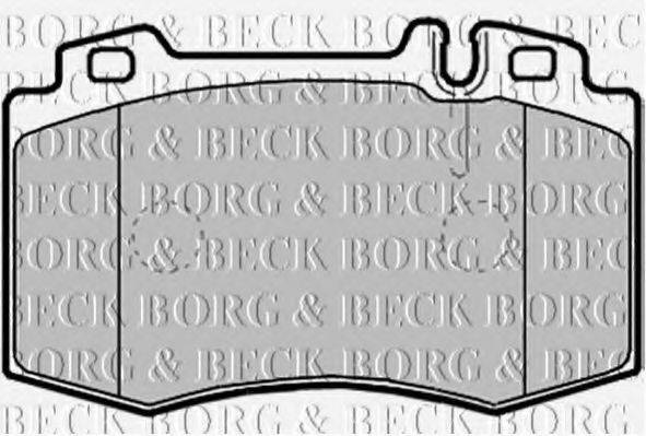 Тормозные колодки BORG & BECK BBP2132