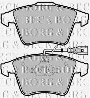 Тормозные колодки BORG & BECK BBP2144