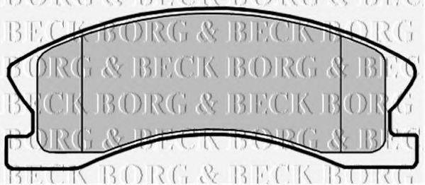 Тормозные колодки BORG & BECK BBP2148