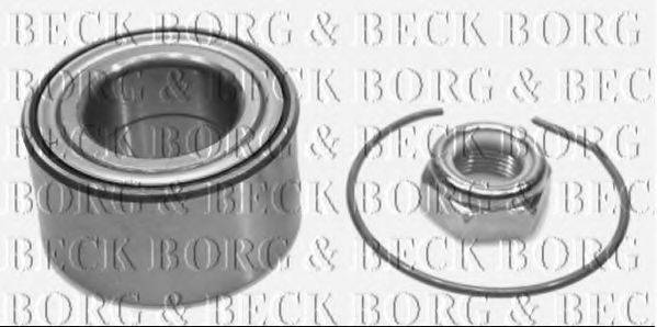 Комплект підшипника ступиці колеса BORG & BECK BWK064