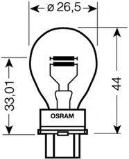 Лампа накаливания OSRAM 3157
